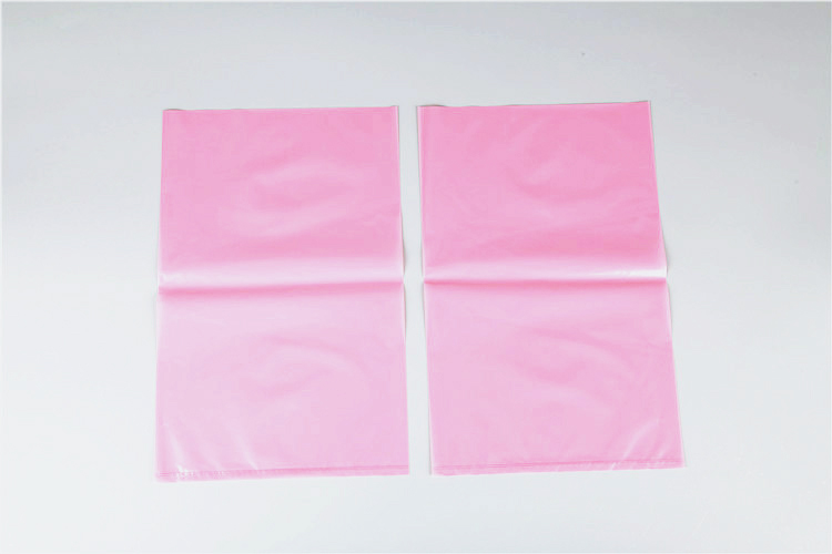 Bolsa de plástico rosa (personalizada)